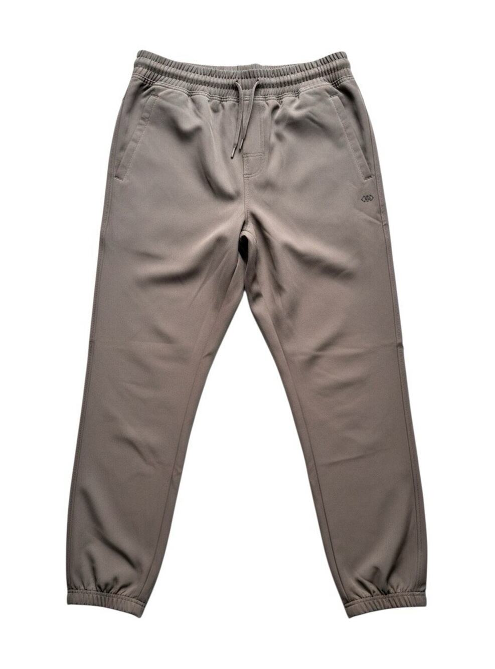 NWT LEG3ND Men's Brown Jogger Pants L Drawstring Elastic Waist Stretch Poly